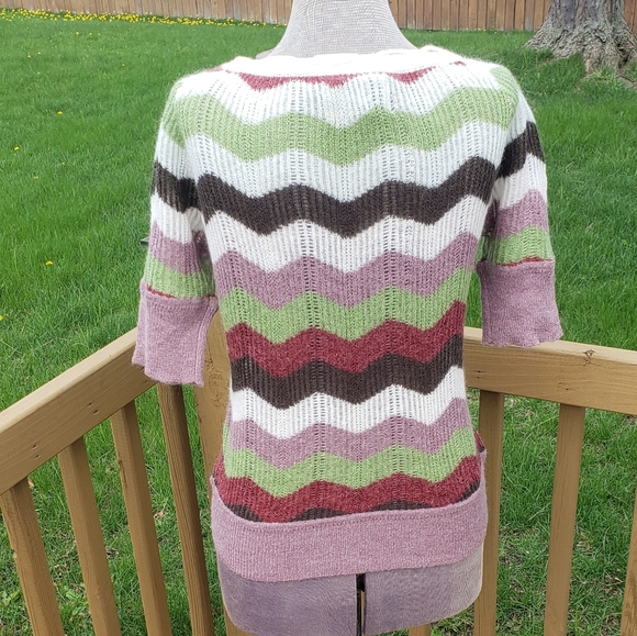 Vintage Fossil Mohair Sweater Sz Medium - Picture 5 of 6